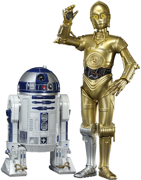 コトブキヤ スター・ウォーズ ARTFX+ R2-D2 & C-3PO 1/10スケール塗装済み簡易組立キット 4934054901425