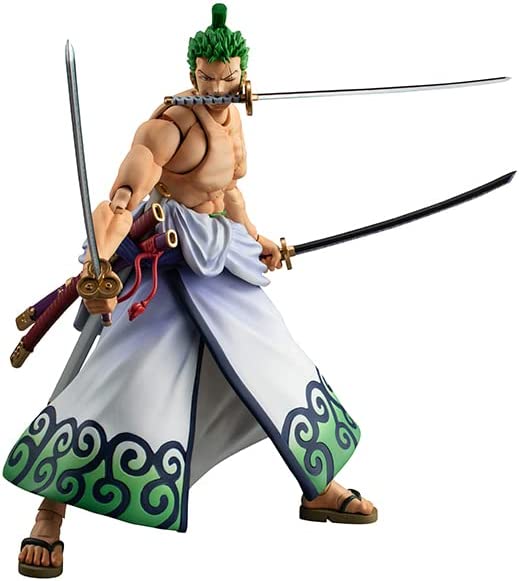 ヴァリアブルアクションヒーローズ ONE PIECE ゾロ十郎 約180mm可動フィギュア 4535123832987