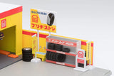 トミーテック トミカラマ ヴィンテージ 1/64 05b タイヤショップ (ブリヂストン) ミニカー用 アクセサリー 310891 4543736310891